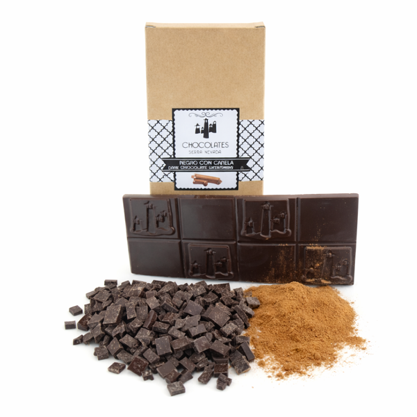 TABLETA CHOCOLATE NEGRO CON CANELA